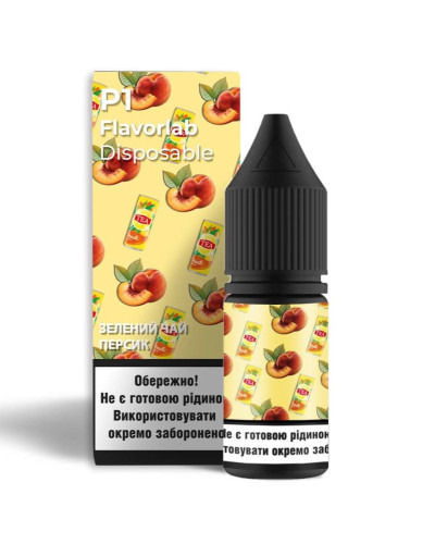 Набор Flavorlab P1 Зеленый чай Персик 10 ml