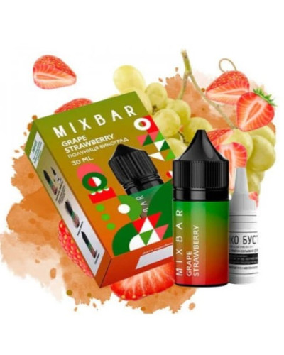 Набір MIX BAR Grape Strawberry Виноград Полуниця 30мл 50мг