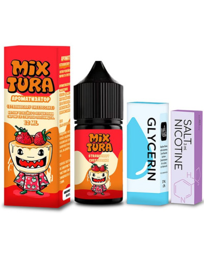 Набор Mixtura Strawberry Cheesecake 30ml 50mg