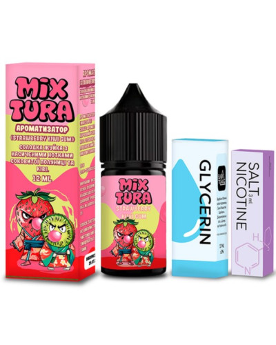 Набор Mixtura Strawberry Kiwi Gum 30ml 50mg