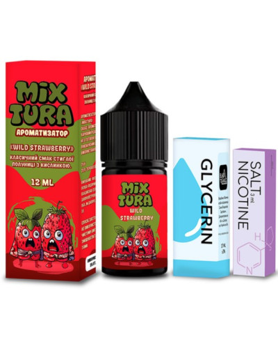 Набор Mixtura Wild Strawberry 30ml 50mg