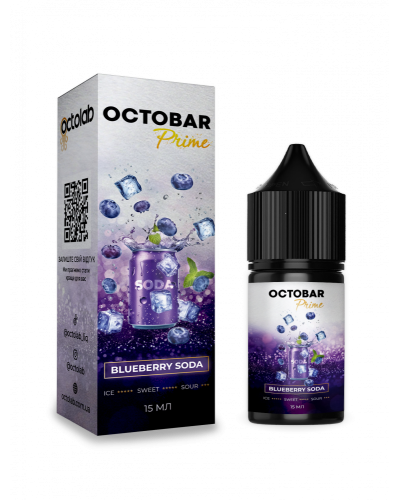 Набор Octobar Prime Blueberry Soda 30ml