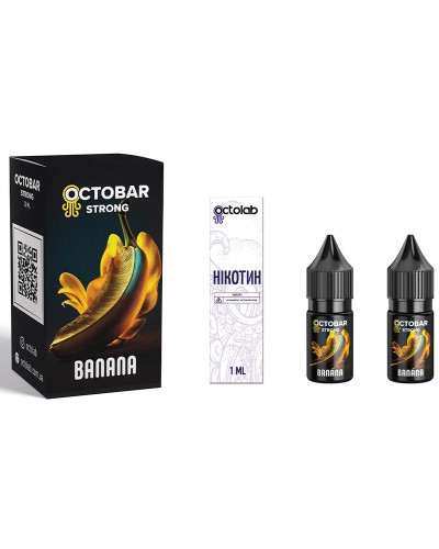 Набор Octobar Strong 10 ml Banana
