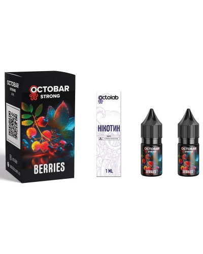 Набор Octobar Strong 10 ml Berries
