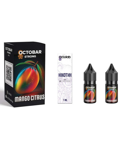 Набор Octobar Strong 10 ml Mango Citrus