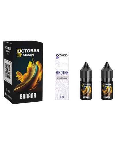 Набор Octobar Strong 30ml Banana