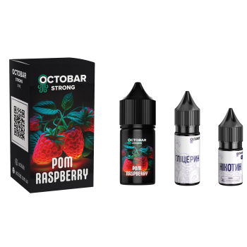 Набор Octobar Strong 30ml Pom Raspberry - фото 5