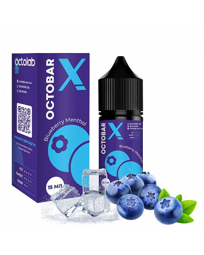 Набор Octobar X Blueberry Menthol 30мл 50мг