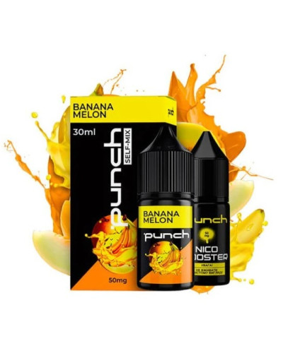Набір Punch self-mix Banana Melon банан диня 30мл 50мг