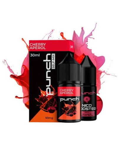 Набір Punch self-mix Cherry Aperol вишня апельсин грейпфрут 30мл 50мг