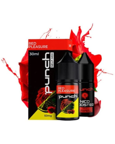Набір Punch self-mix Red Pleasure роза вишня лайм 30мл 50мг