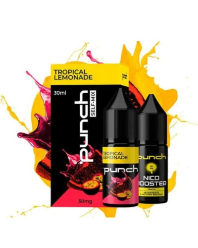 Набір Punch self-mix Tropical Lemonade маракуйя сицилійський апельсин холод 30мл 50мг