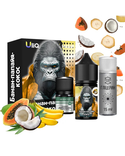 Набор Uliq Банан Папайя Кокос 30ml 50mg