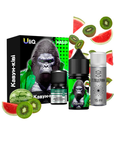 Набор Uliq Арбуз Киви 30ml 50mg