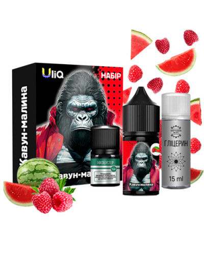 Набор Uliq Арбуз Малина 30ml 50mg