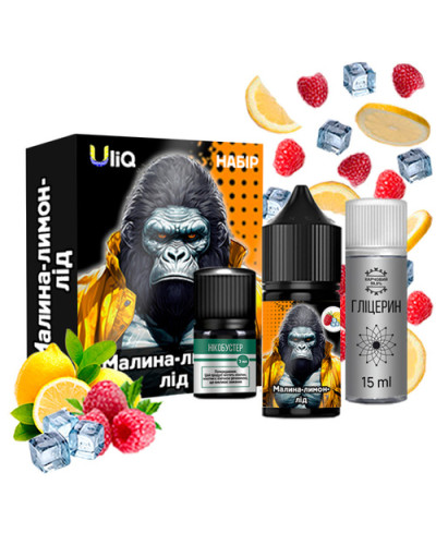 Набор Uliq Малина Лимон Лед 30ml 50mg
