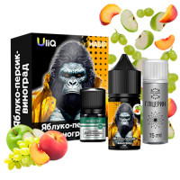 Набор Uliq Яблоко Персик Виноград 30ml 50mg