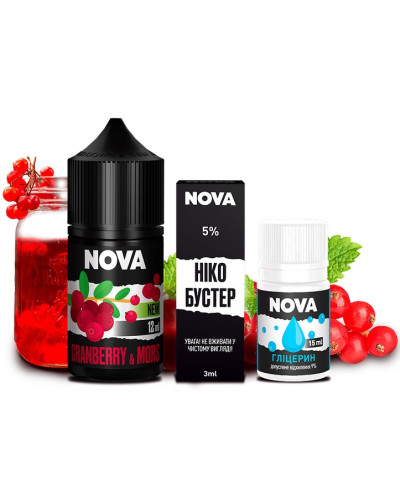 Набор Nova 30 ml CRANBERRY MORS