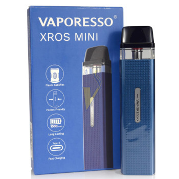 Стартовый набор VAPORESSO XROS MINI Minight Blue - фото 10