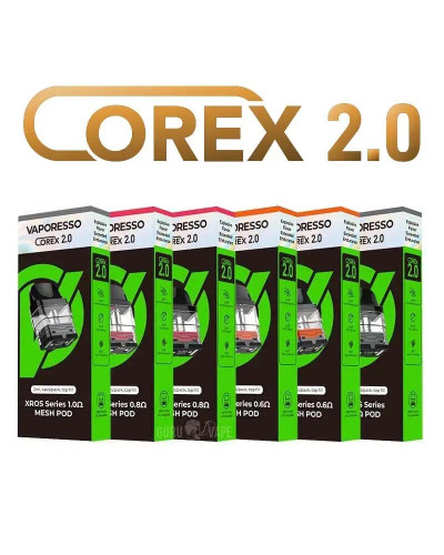 Картридж Vaporesso XROS Series COREX 2.0 Mesh 1.2 Ом 2 мл упаковка 4 шт. - фото 3