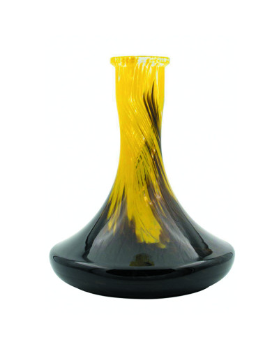 Колба 2х2 Hookah Craft Yellow and Black 25 см