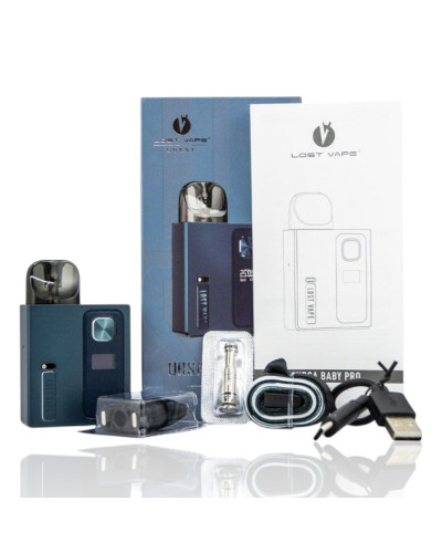 Стартовый набор Lost Vape Ursa Baby Pro 900мАч Navy Blue - фото 7