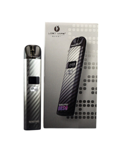 Стартовий набір Lost Vape Ursa Nano Pro Original - Silver Carbon G - фото 6