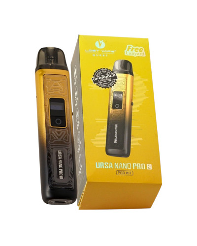 Стартовий набір Lost Vape Ursa Nano Pro 2 - Gold Mecha - фото 5