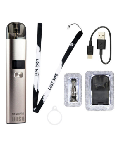 Стартовий набір Lost Vape Ursa Nano Pro Original - Iron Gray - фото 7