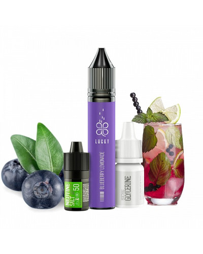 Набор для самозамеса Lucky Blueberry Lemonade, 30 мл 50 мг 30 мл
