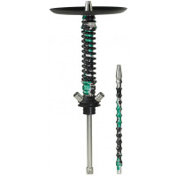 Кальян Mamay Customs Coilovers Mini Anod Зеленый камуфляж/Черная пружина