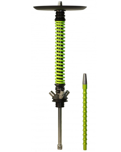 Кальян Mamay Customs Coilovers Черный/Салатовая пружина