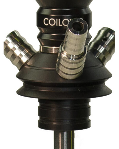 Кальян Mamay Customs Coilovers Красный/Черная пружина - фото 2