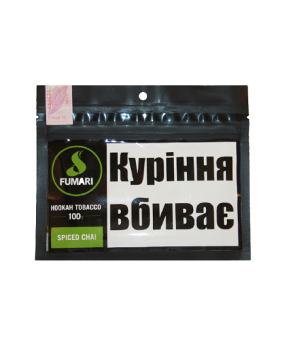 Табак для кальяна Fumari Spiced chai 100 г