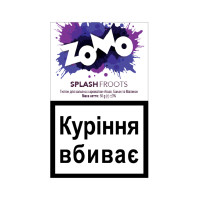 Табак для кальяна ZOMO Splash froots 50 г Асая, банан, малина