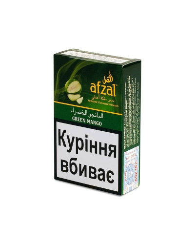 Табак для кальяна Afzal Green mango 50 г