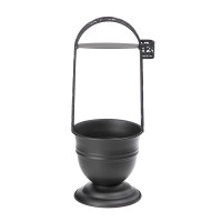 Корзина для угля Black Matt S