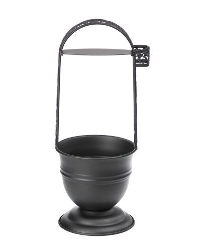 Корзина для угля Black Matt S