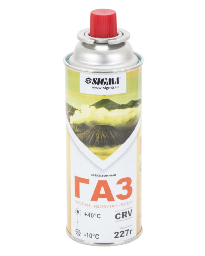Газовый баллончик CRV Sigma 227 г