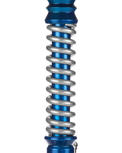 Кальян Mamay Customs Coilovers Mini Голубой лак/Хромированная пружина - фото 2