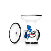 Чаша для кальяна Dumok Harmony Marvel Collection Captain America