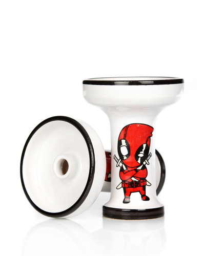 Чаша для кальяна Dumok Harmony Marvel Collection Deadpool