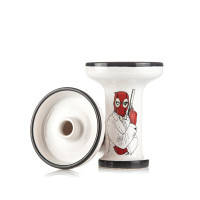 Чаша для кальяна Dumok Harmony Marvel Collection Deadpool 2