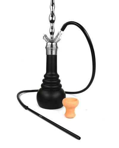 Кальян EL Keyif Німеччина Black Neon PN 630 Chrome - фото 3