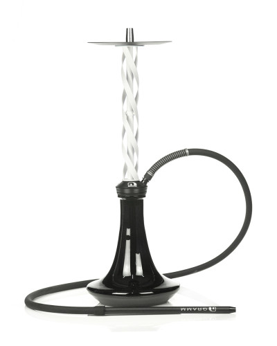 Кальян Gramm Hookah Україна TORR White з колбою Steamulation Black