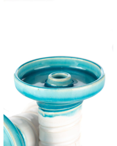 Чаша для кальяну Dumok Україна Harmony &ampampampampampampampampampampampampampampampampquotS&ampampampampampampampampampampampampampampampampquot Colours Pro Collection - Turquoise - фото 2