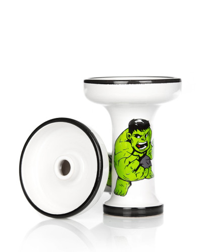 Чаша для кальяна Dumok Harmony Marvel Collection Hulk