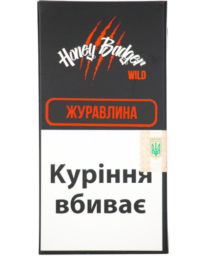 Табак для кальяна Honey Badger Wild Клюква 40 г