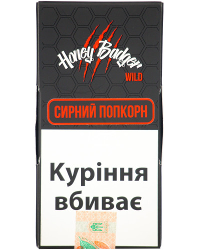 Табак для кальяна Honey Badger Wild Сырный попкорн 40 г