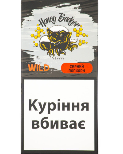 Табак для кальяна Honey Badger Wild Сырный попкорн 100 г